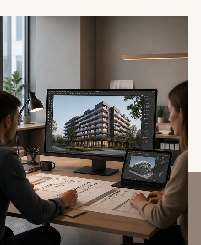 3D визуализация архитектуры и объектов строительства в Новом Уренгое