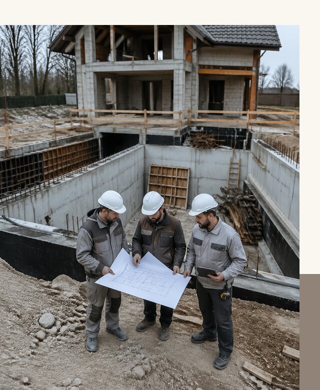 Проектирование и строительство домов с подвалом под ключ в Новом Уренгое