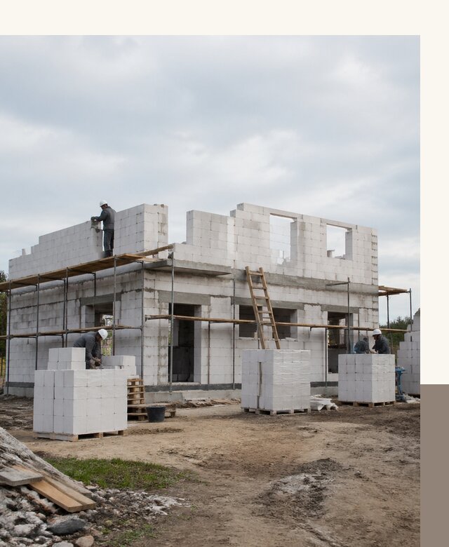 Строительство домов из газобетона в Новом Уренгое под ключ