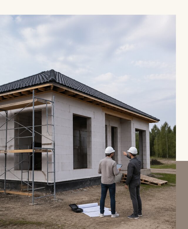 Проектирование одноэтажных домов из газобетона в Новом Уренгое